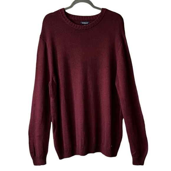 Mens Slouchy Oversize Soft Crew neck Sweater - Picture 1 of 5